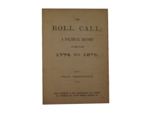 The Roll Call: A Political Record