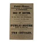 Ashby-de-la-Zouch auction notice