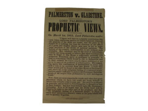 Palmerston v. Gladstone