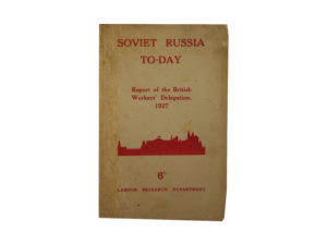 Soviet Russia To-Day