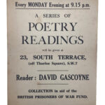 A Series of Poetry Readings